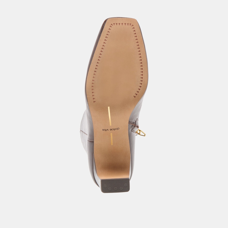 riggs boots chocolate leather