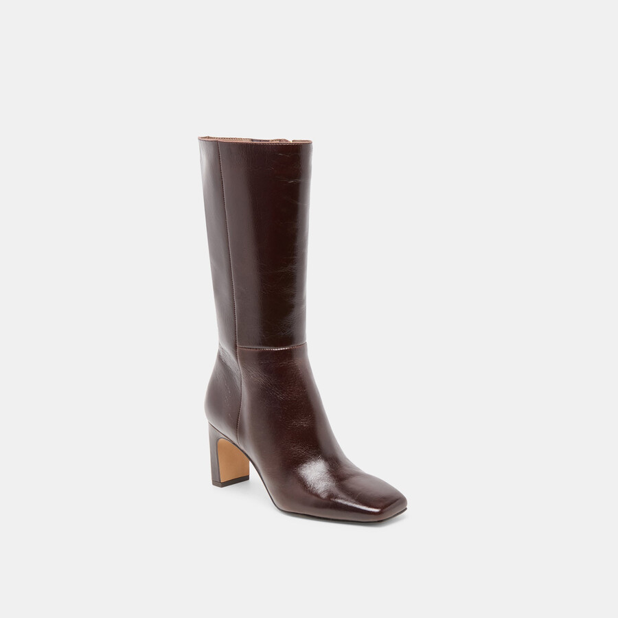 riggs boots chocolate leather