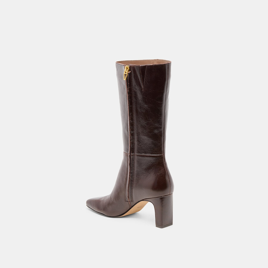 riggs boots chocolate leather