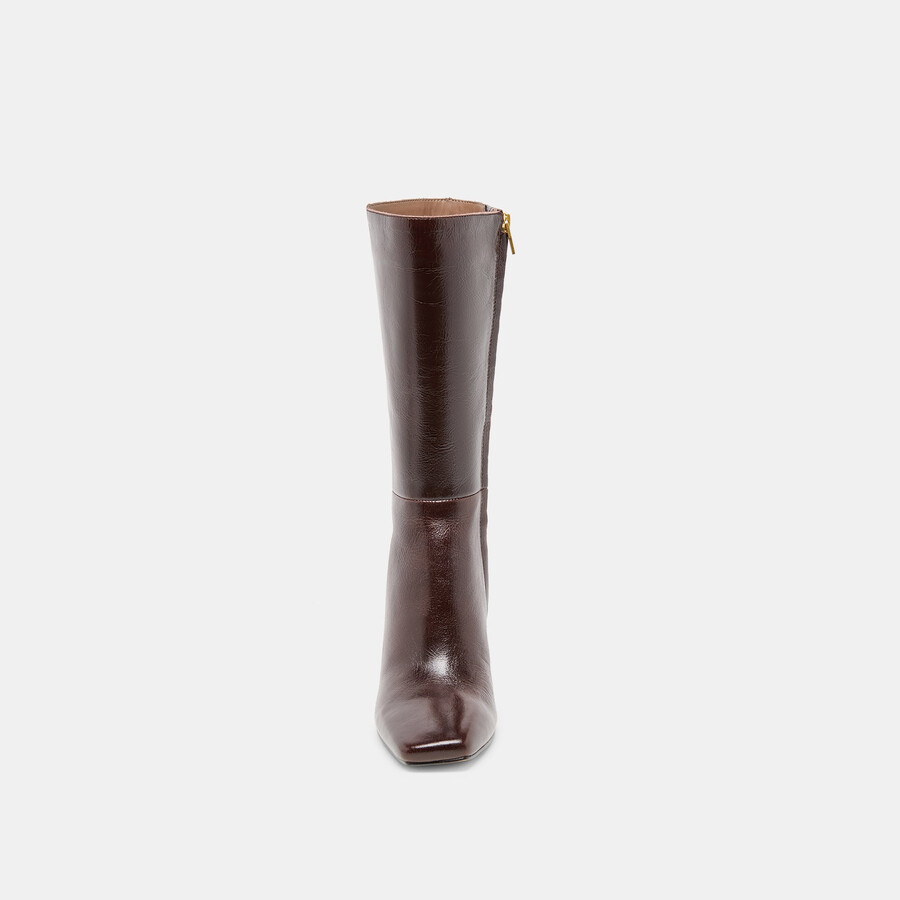 riggs boots chocolate leather