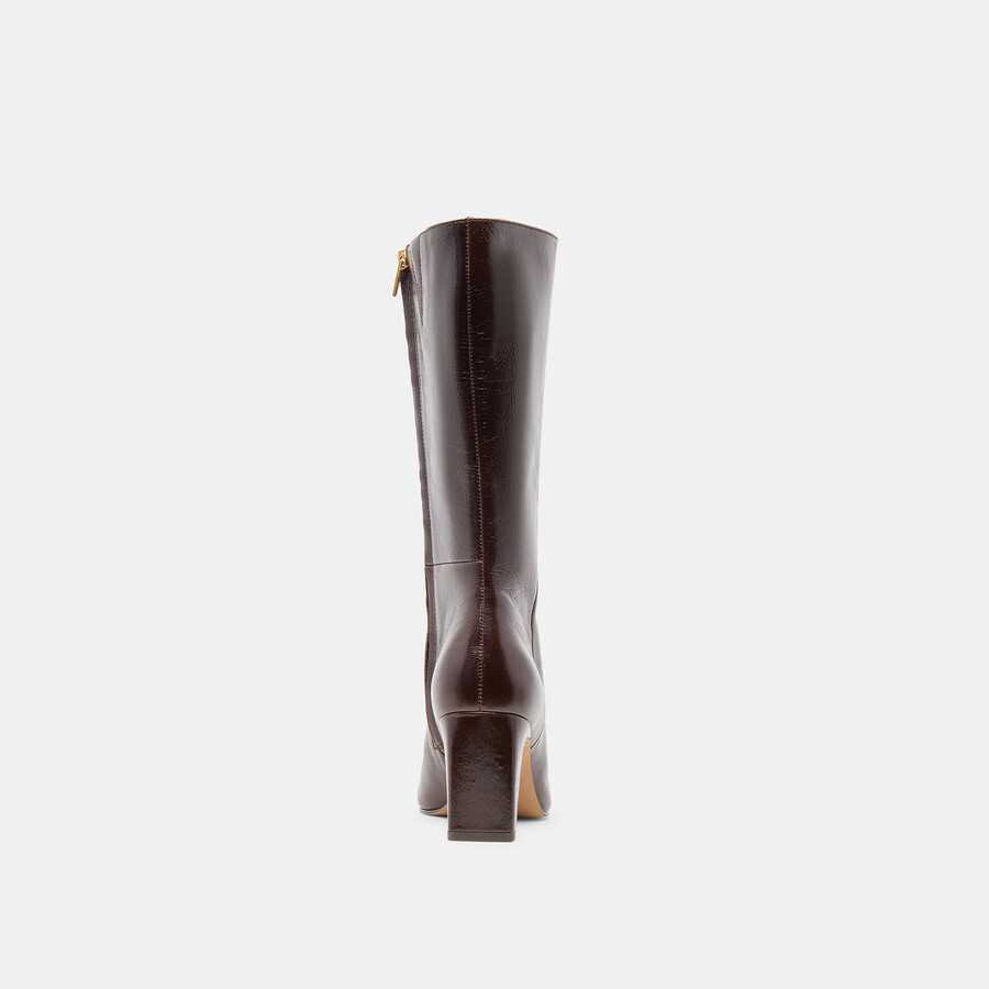 riggs boots chocolate leather