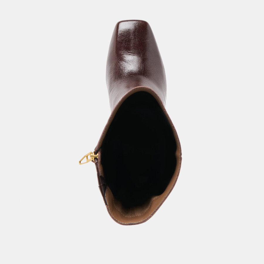 riggs boots chocolate leather