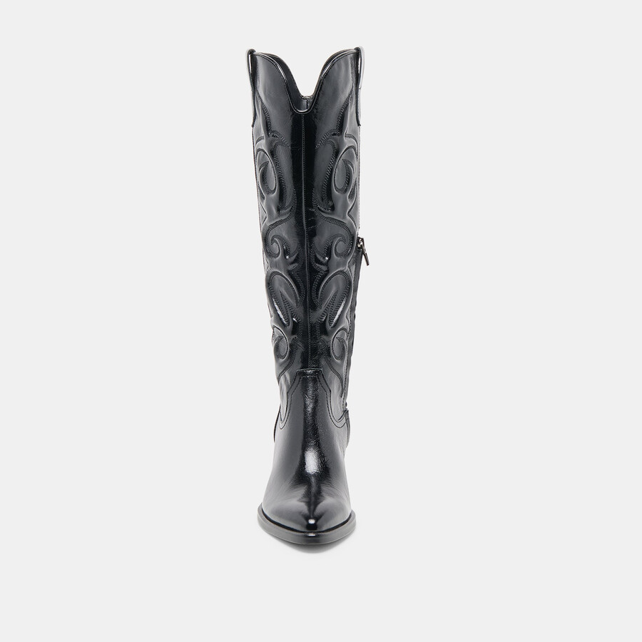 mirla boots black leather