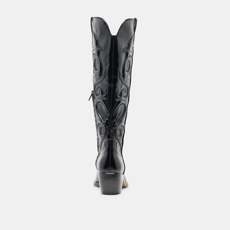 mirla boots black leather
