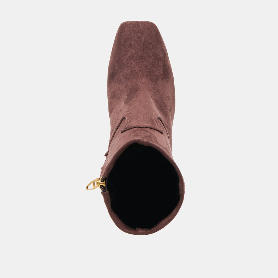 roan boots mahogany stella suede