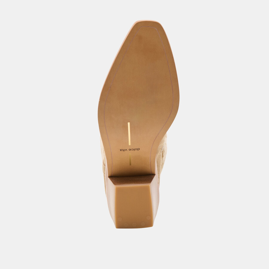salil plush boots dk taupe suede