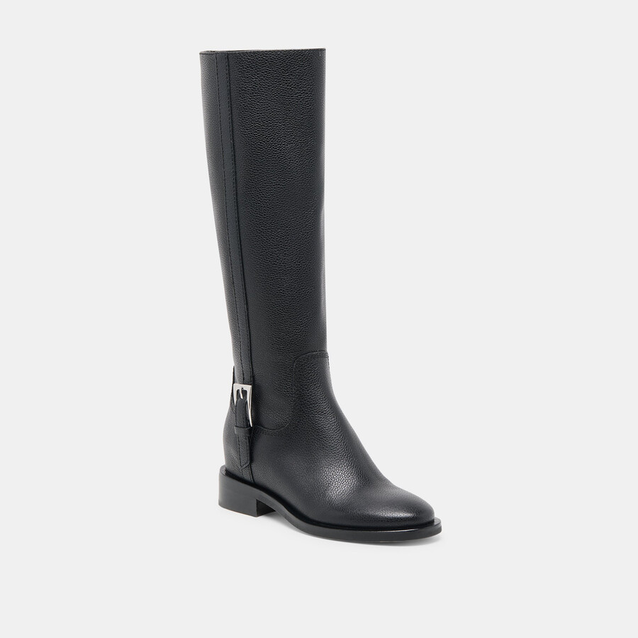 kilian h2o wide calf boots black leather