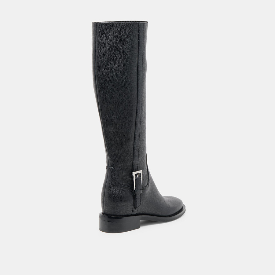 kilian h2o wide calf boots black leather