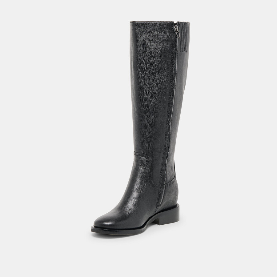 kilian h2o wide calf boots black leather