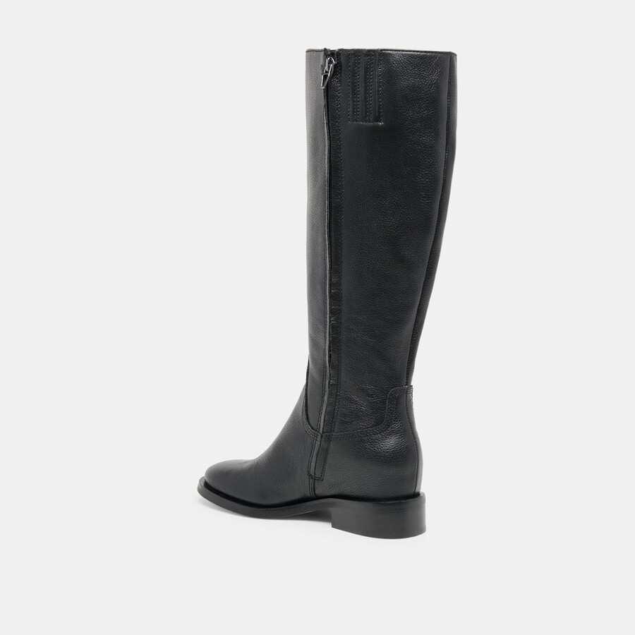 kilian h2o wide calf boots black leather