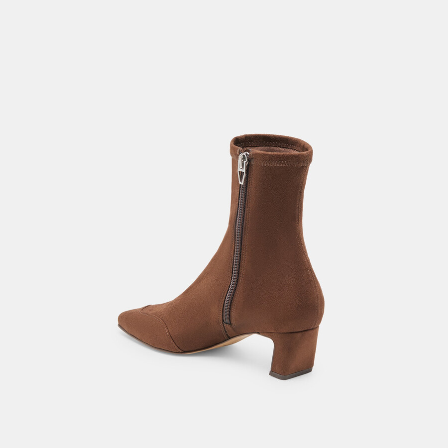 anika boots dk brown stella suede