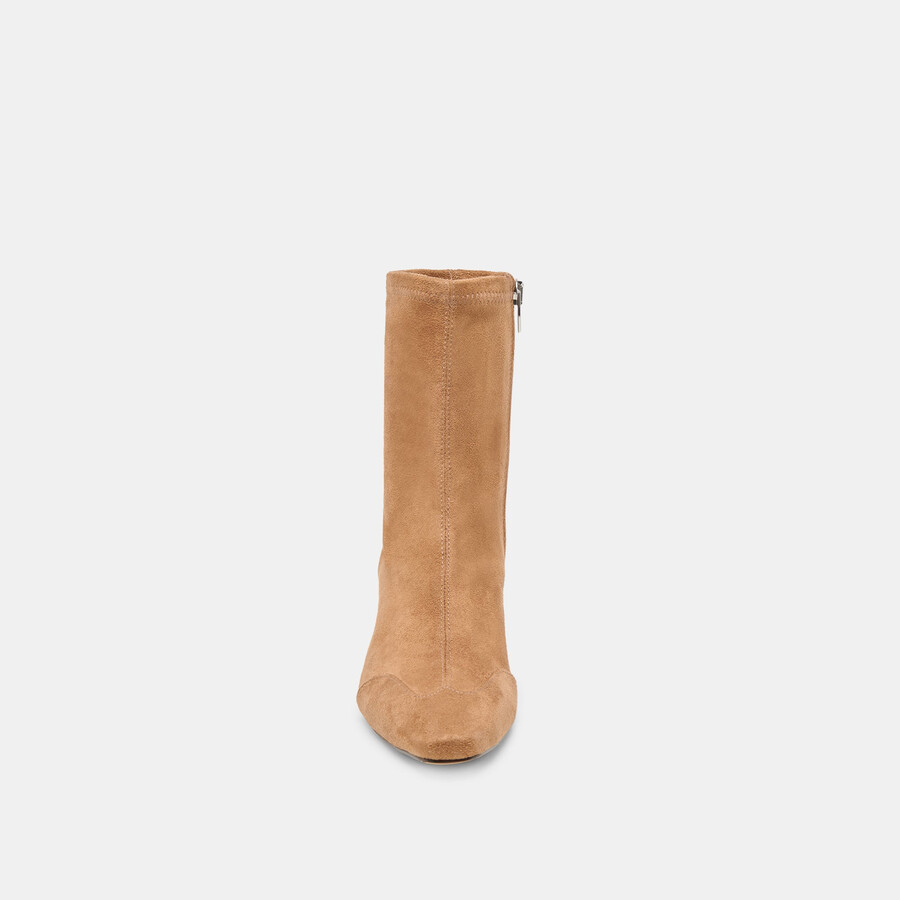 anika boots lt brown stella suede