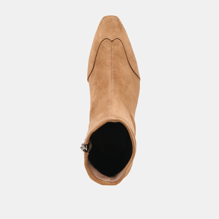 anika boots lt brown stella suede