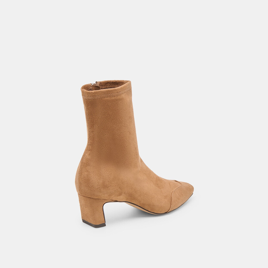 anika boots lt brown stella suede