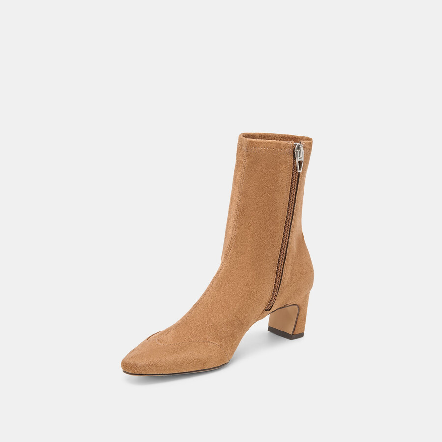anika boots lt brown stella suede