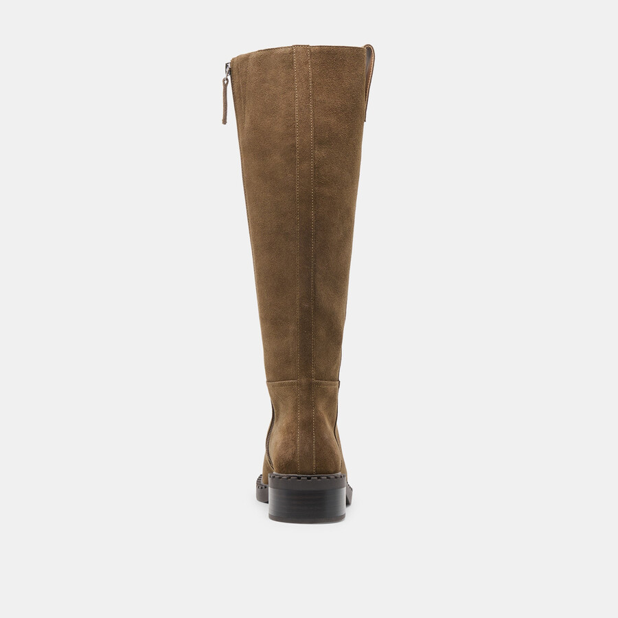 glory h2o boots olive suede