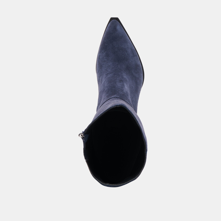 auggie boots navy suede