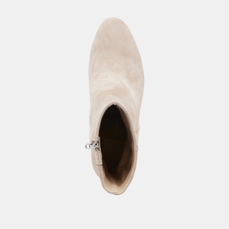 suzy wide booties taupe suede