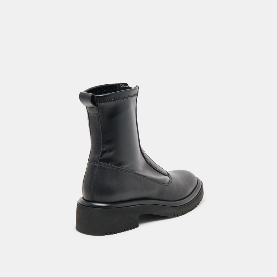 shante boots black leather
