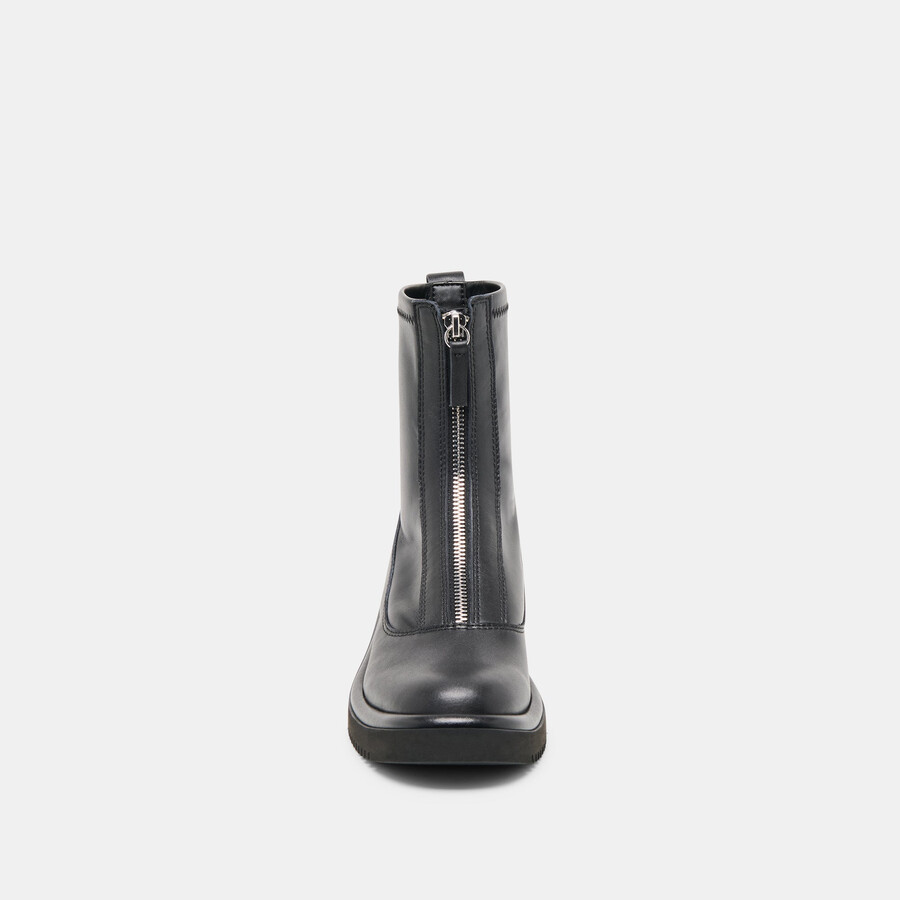 shante boots black leather