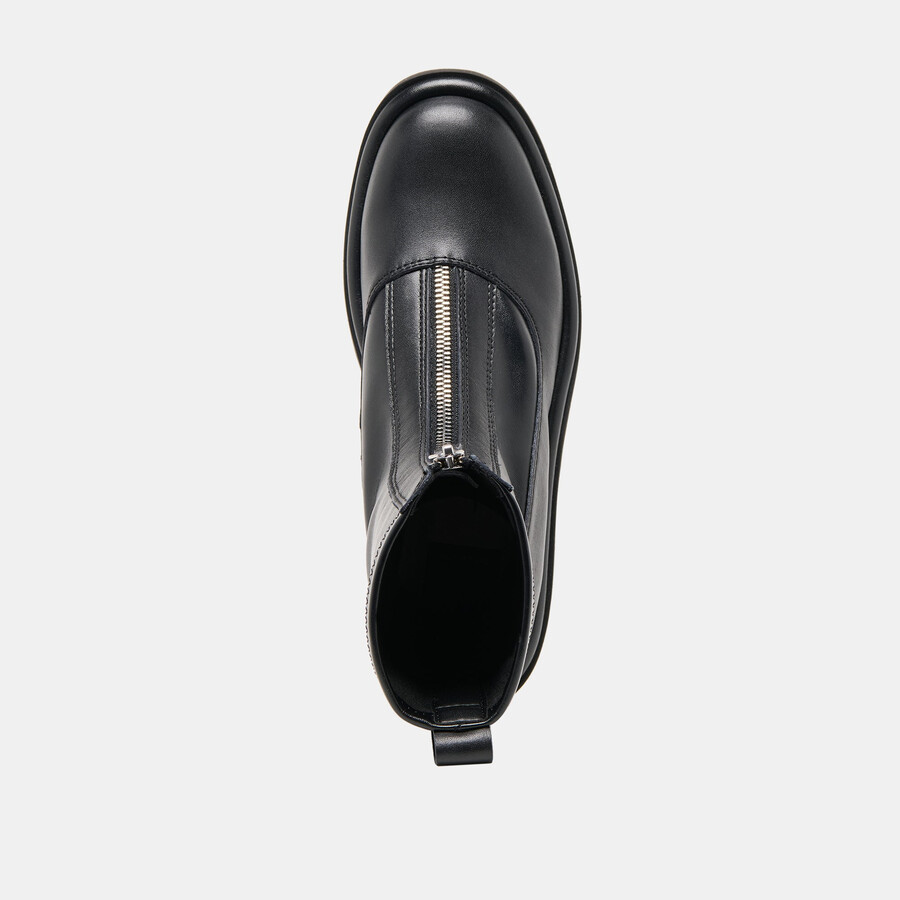 shante boots black leather