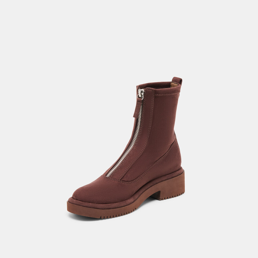 shante boots mahogany stella suede