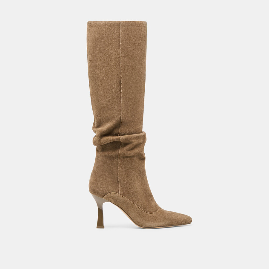 lousa boots olive suede