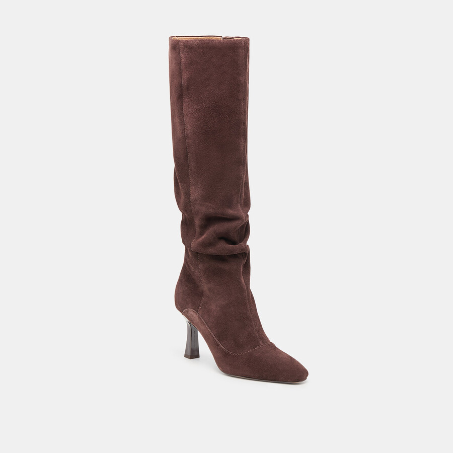 lousa boots mahogany suede