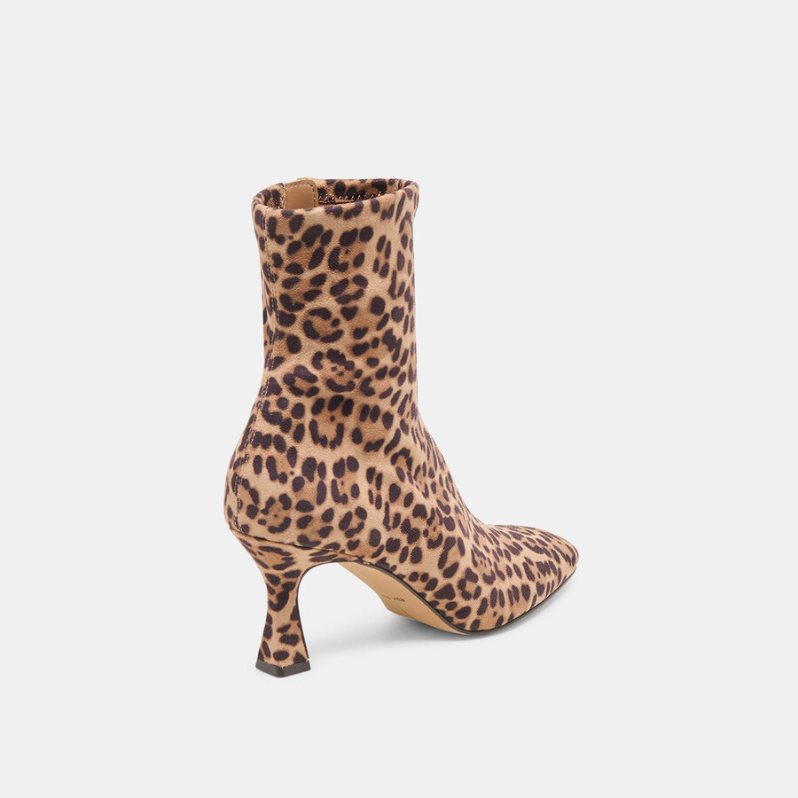 glamor boots dk leopard stella suede
