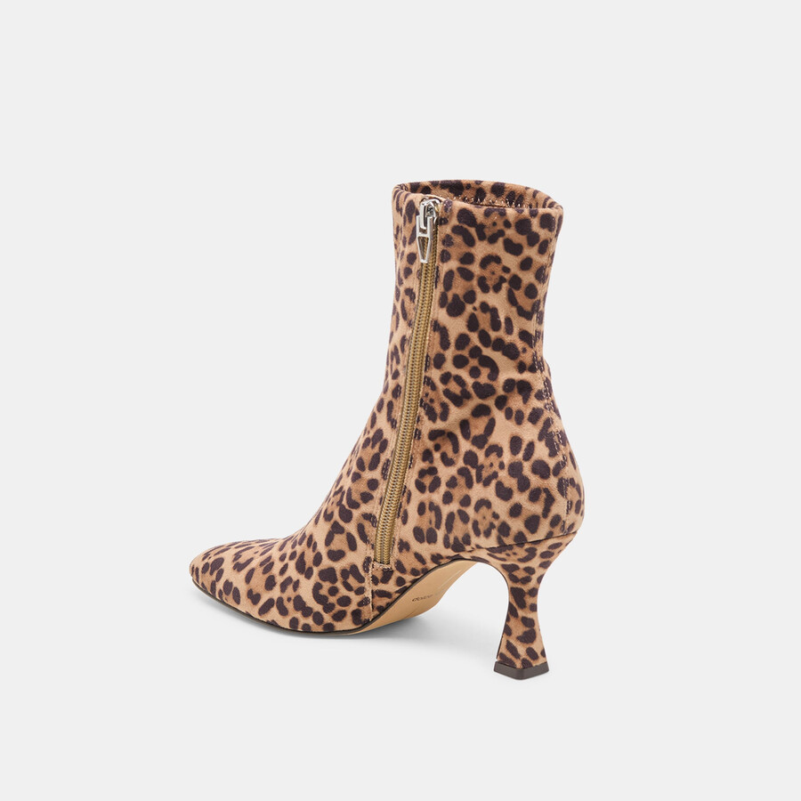 glamor boots dk leopard stella suede