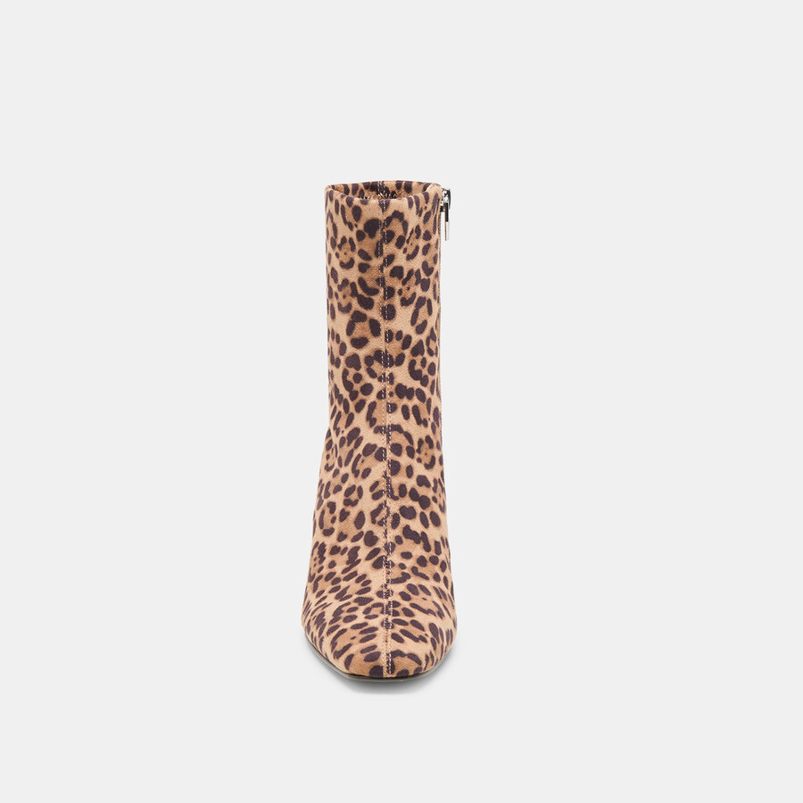 glamor boots dk leopard stella suede