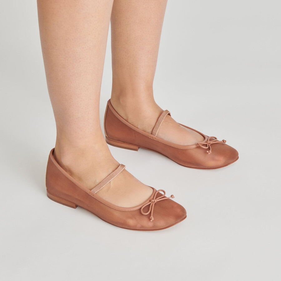 cadel ballet flats cider mesh