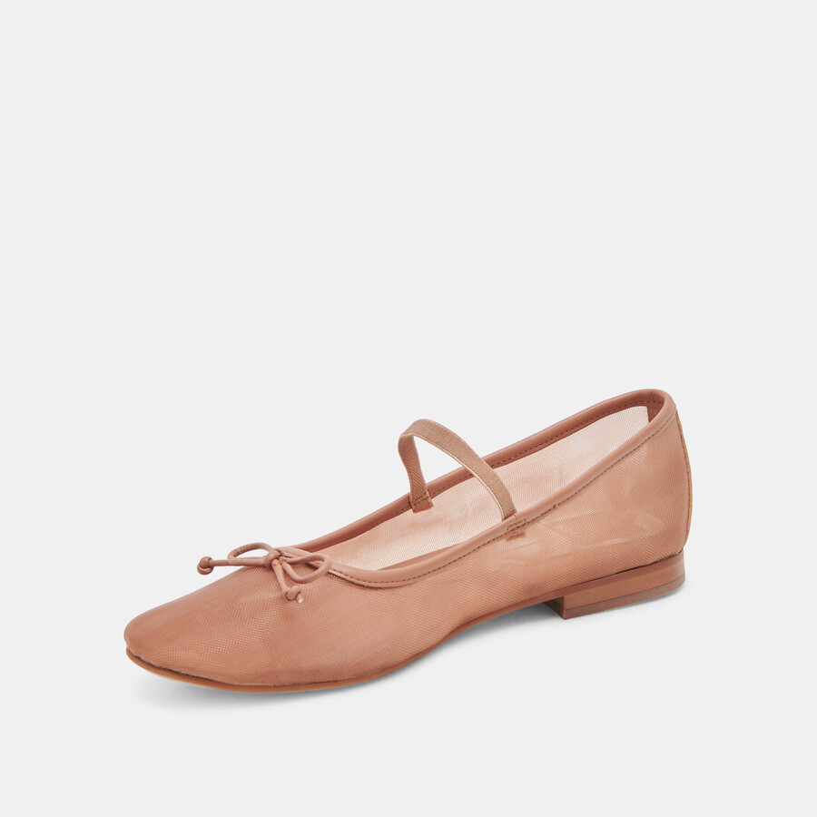 cadel ballet flats cider mesh