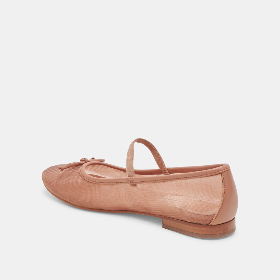 cadel ballet flats cider mesh