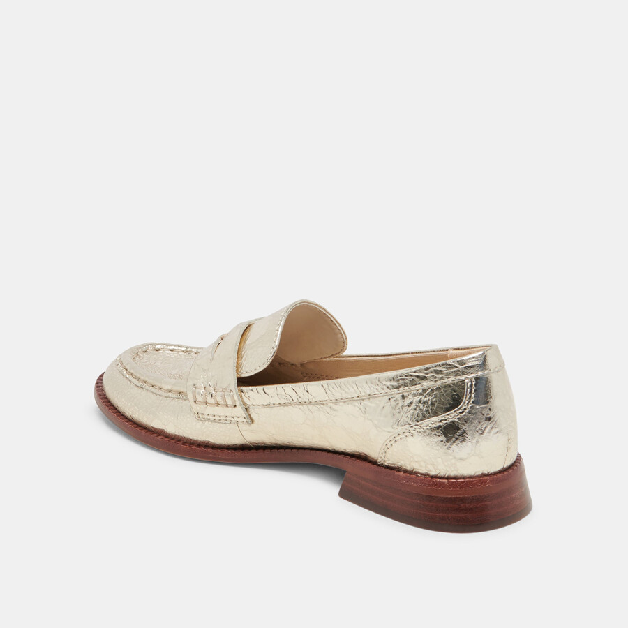 hilly wide loafers platinum coin