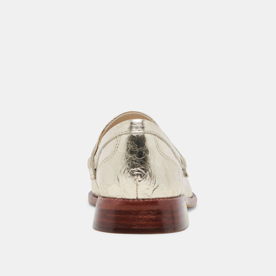 hilly wide loafers platinum coin