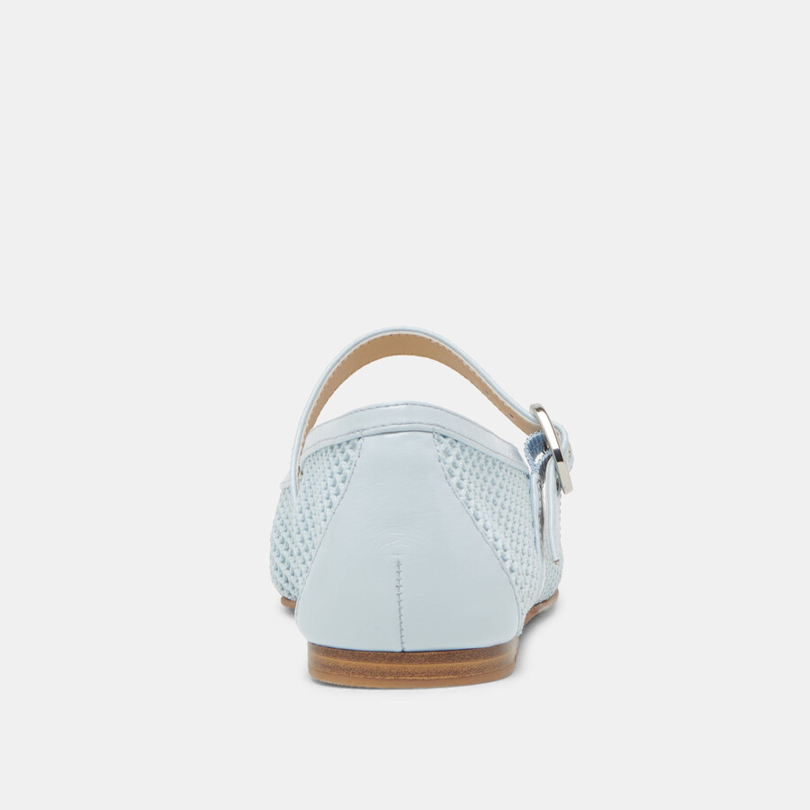rodni mesh ballet flats light blue mesh
