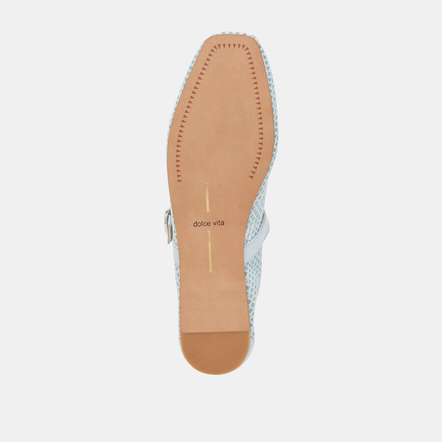rodni mesh ballet flats light blue mesh
