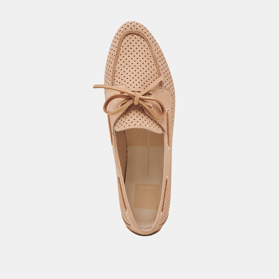 lakin loafers bamboo perforated nubuck