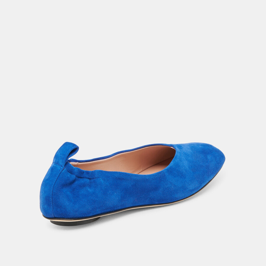 vinnie ballet flats navy suede