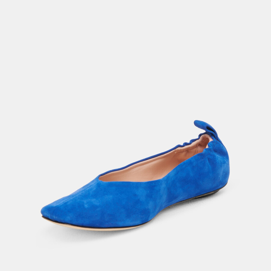 vinnie ballet flats navy suede