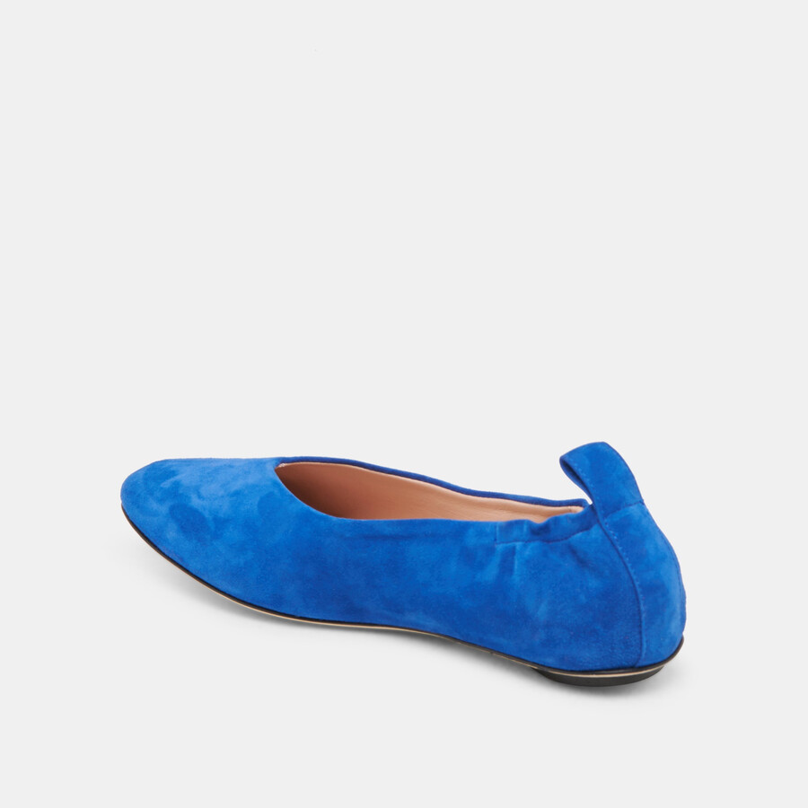 vinnie ballet flats navy suede