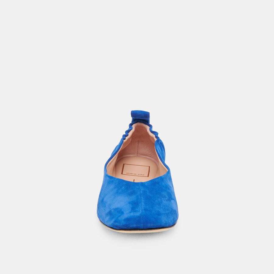 vinnie ballet flats navy suede