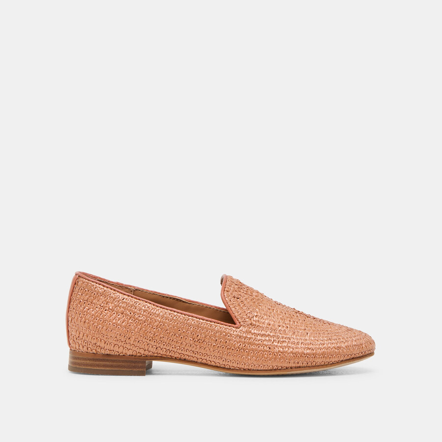 baylen flats maple woven raffia