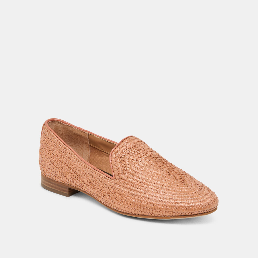 baylen flats maple woven raffia