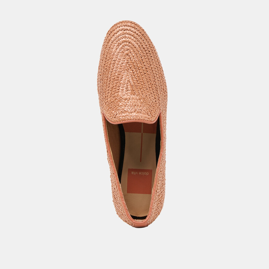 baylen flats maple woven raffia