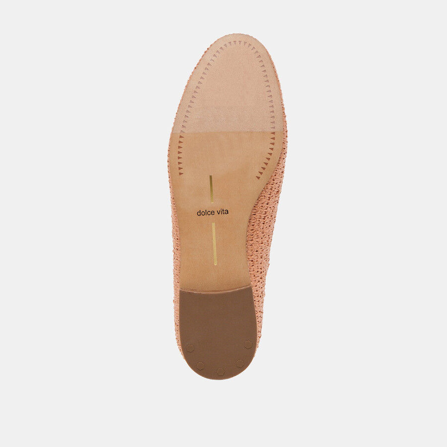baylen flats maple woven raffia