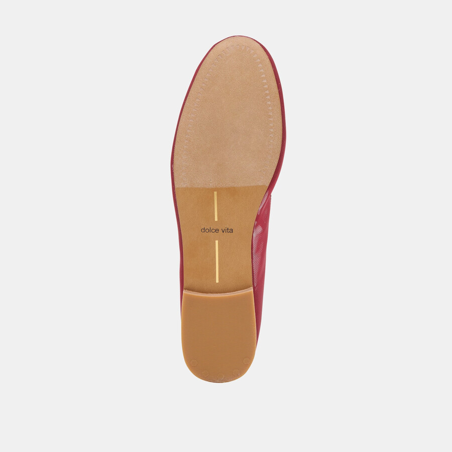 cadel ballet flats crimson mesh