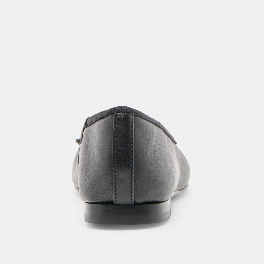 ritla ballet flats black leather