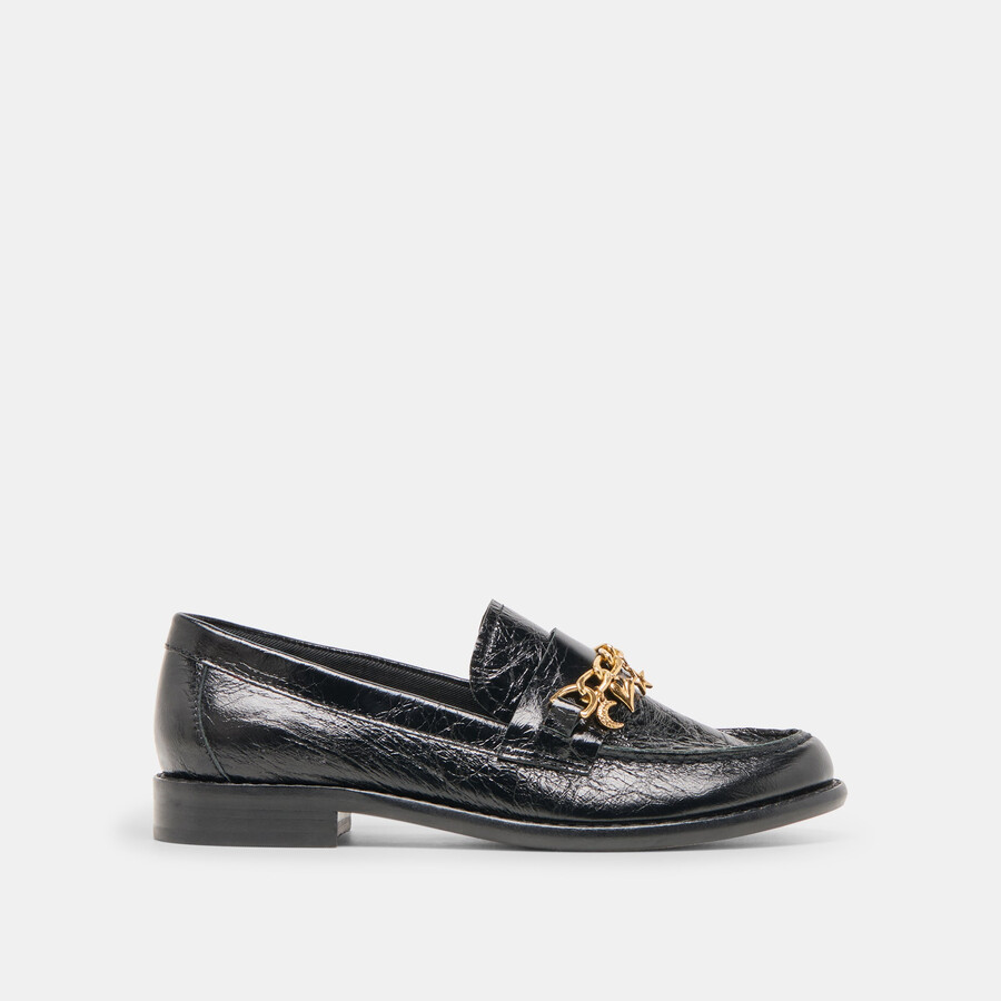 waylen loafers midnight crinkle patent